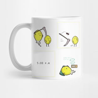 Lemon Ed - Nap after work Mug